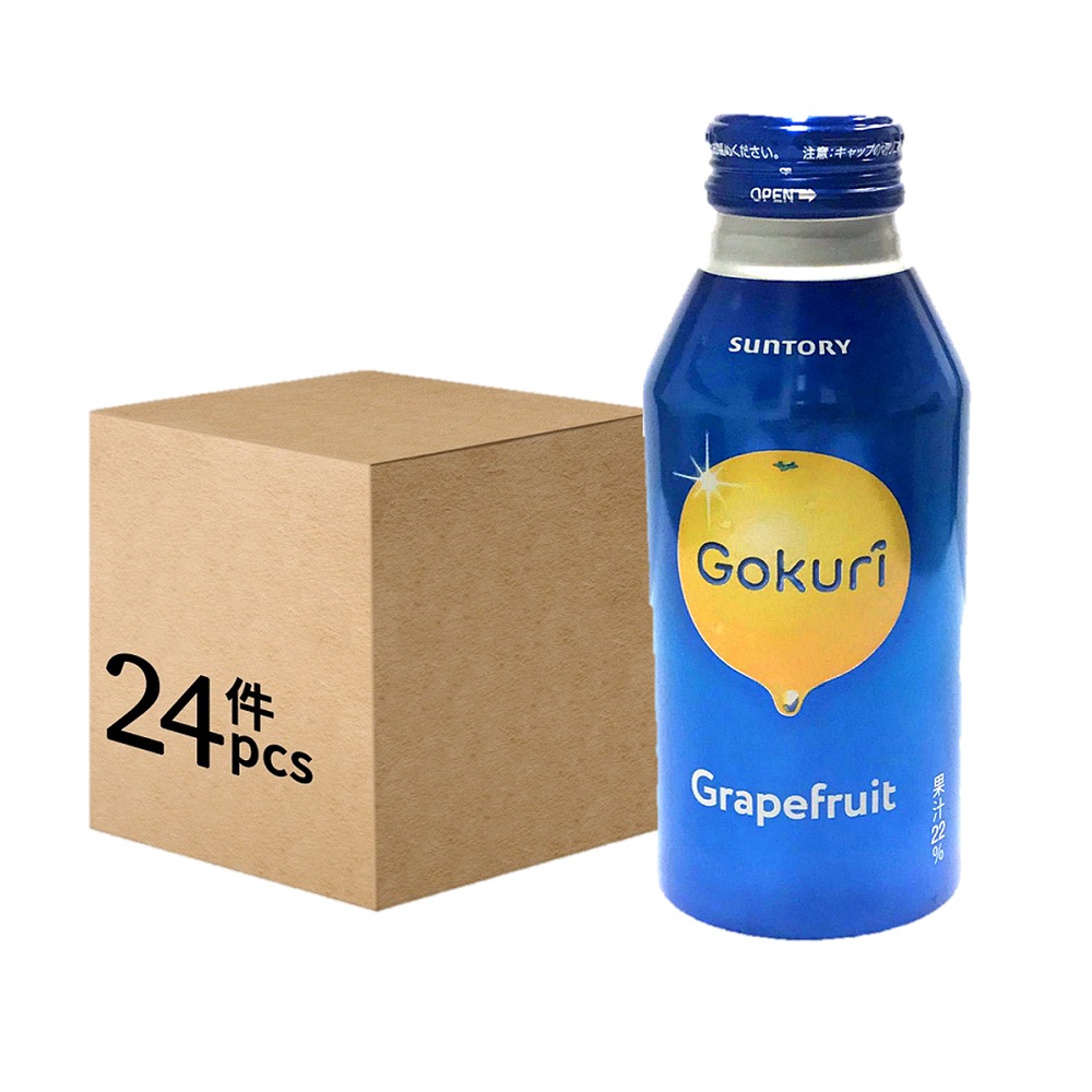 Gokuri Grapefruit Juice 400ml (24 bottles)