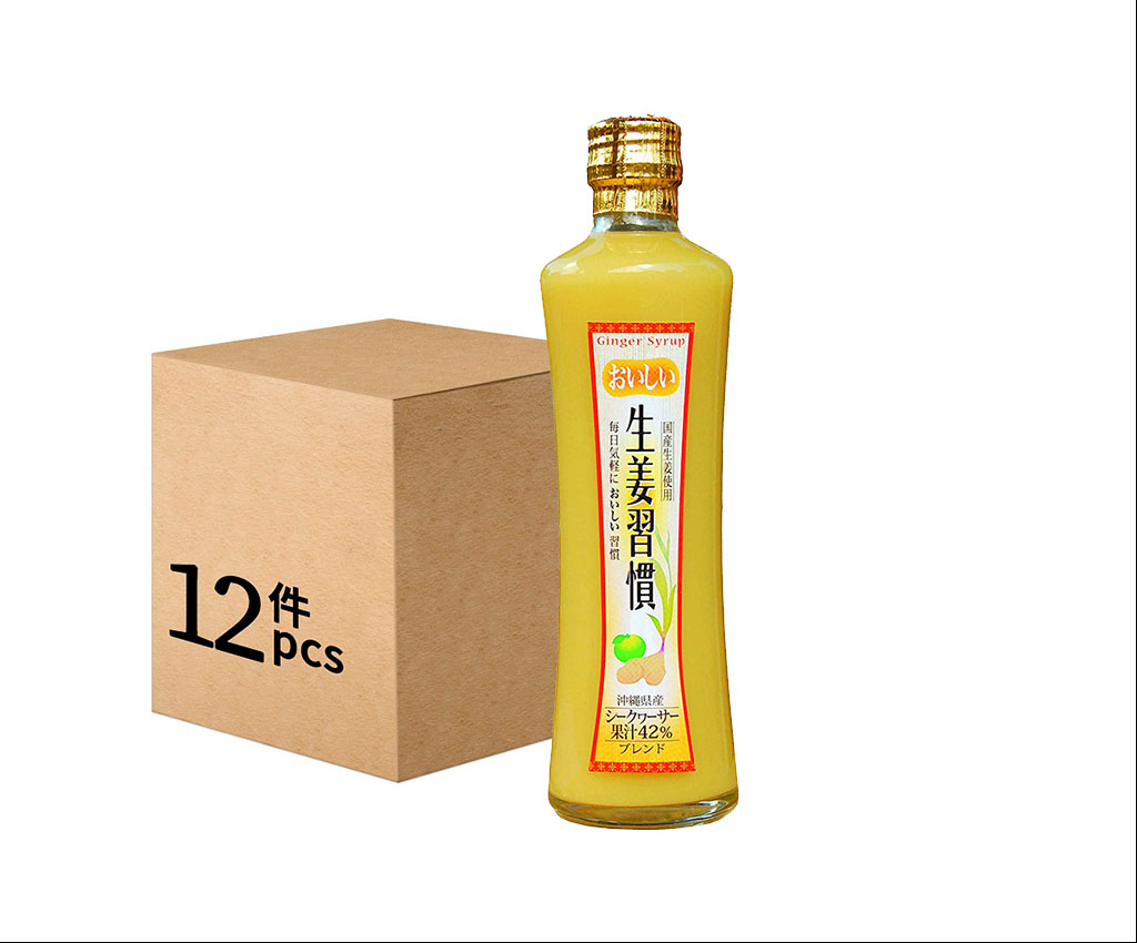 Oishii Shoga Shukan 300ml (12 bottles)