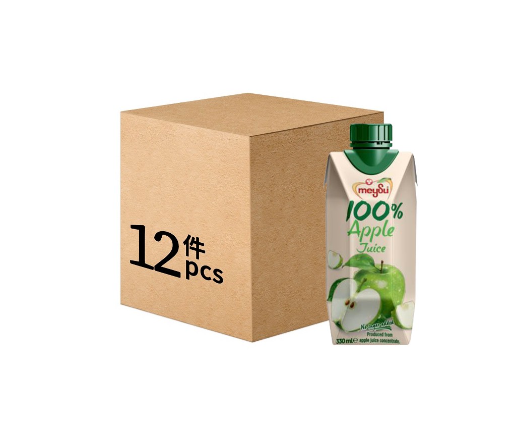 100% 蘋果汁 330ml (12盒)