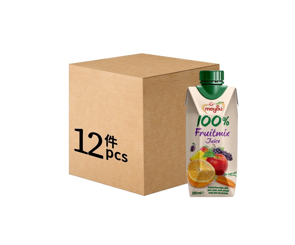 100% Fruitmix Juice 330ml (12 packs)