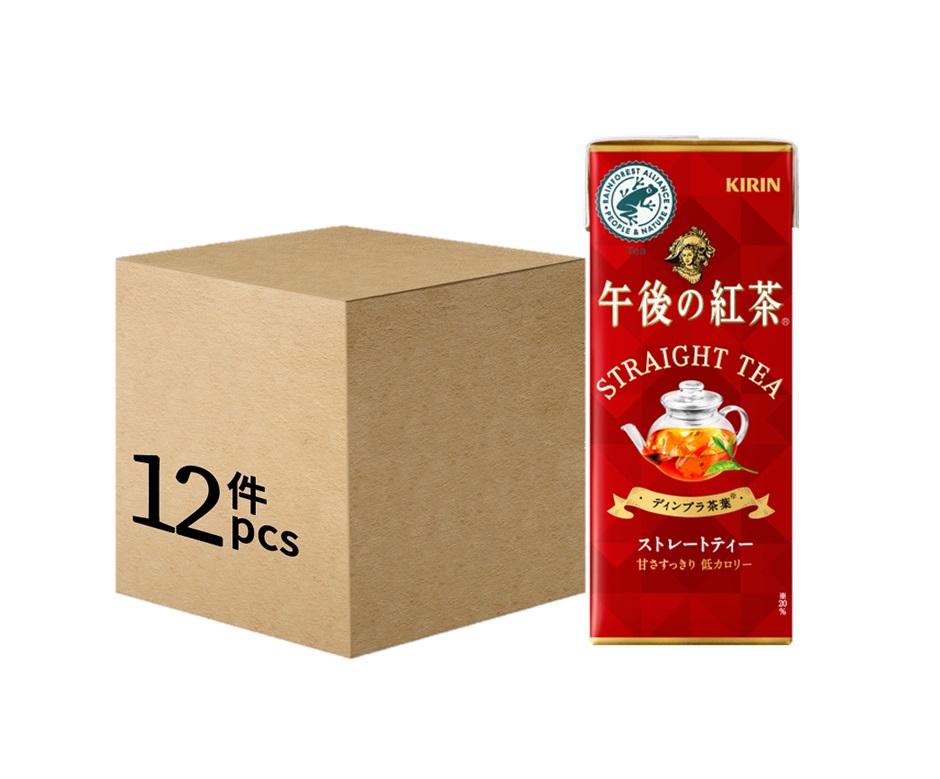午後の紅茶 - 原味紅茶 250ml (12盒/箱)
