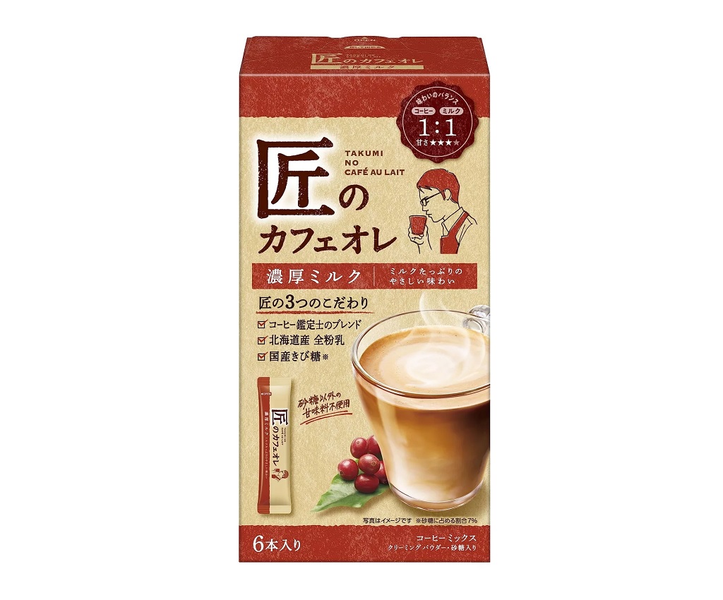 匠之咖啡 濃厚牛奶咖啡 (6條裝)