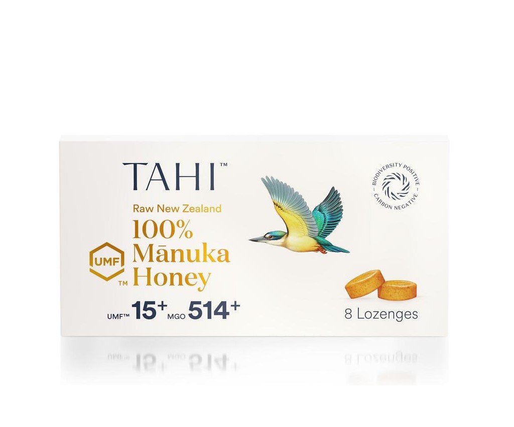 Tahi UMF15+ 麥蘆卡蜂蜜潤喉蜜8粒