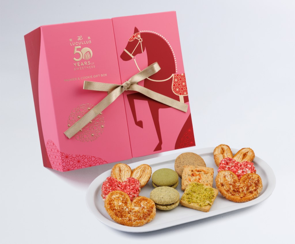 馳運滿盈蝴蝶酥及曲奇禮盒