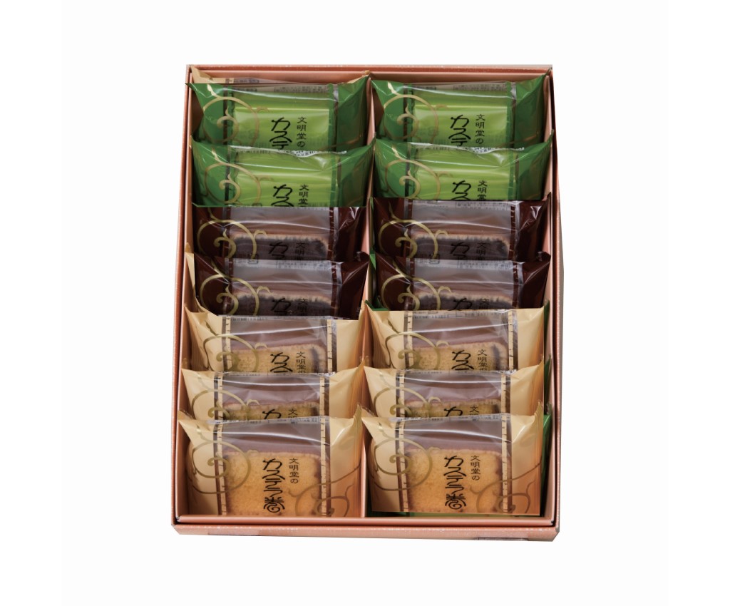 文明堂蛋糕14件裝