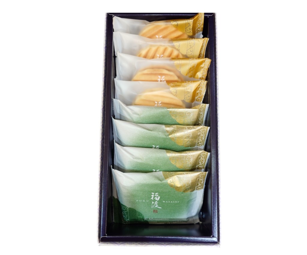 Fukuwatashi Senbei Assortment (8pcs)
