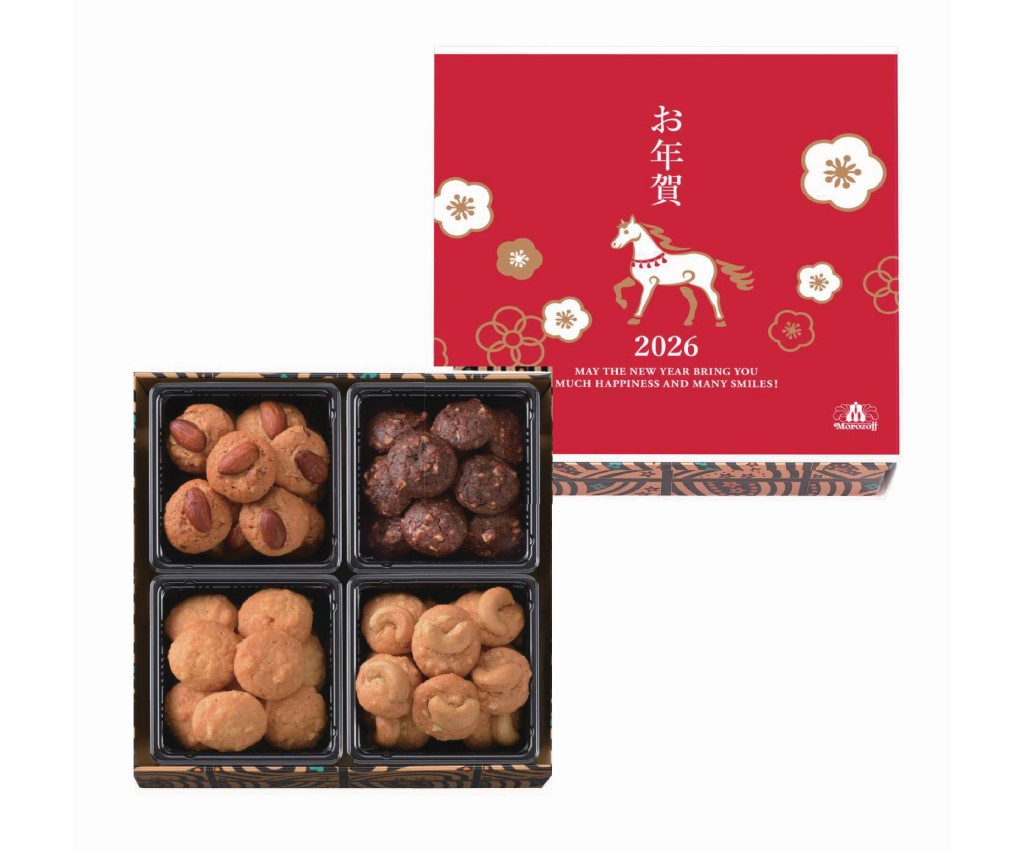 Arcadia 日本雜錦曲奇禮盒 160g - 新年包裝