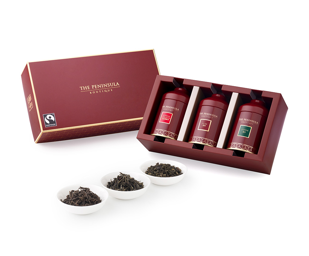 Tea Gift Set (Tie Guan Yin, Pu Er &amp; Jasmine) 3 x 35g