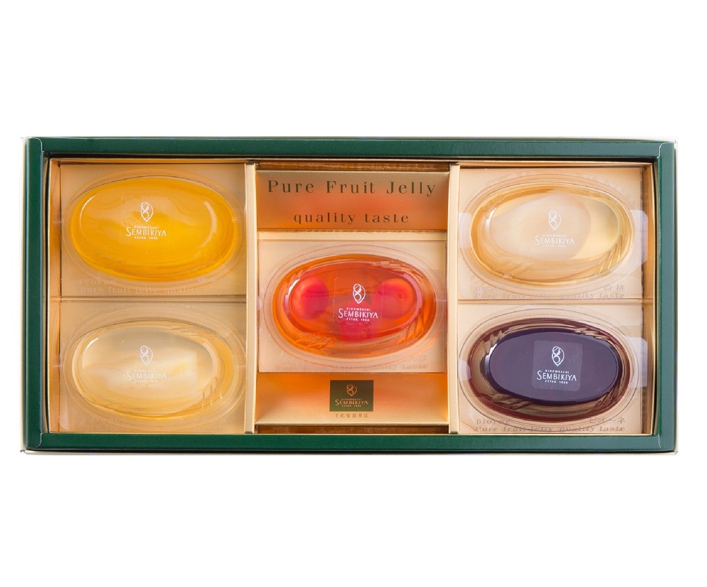 Pure Fruit Jelly Gift Box of 5pcs