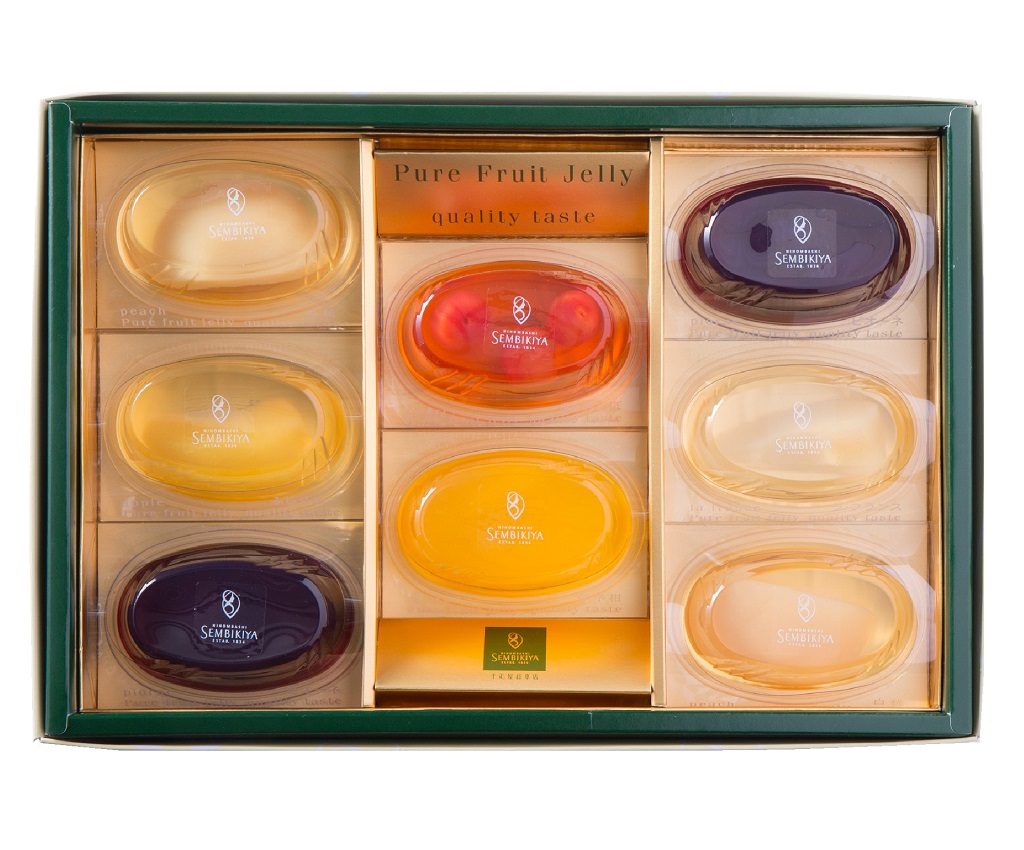 Pure Fruit Jelly Gift Box of 8pcs