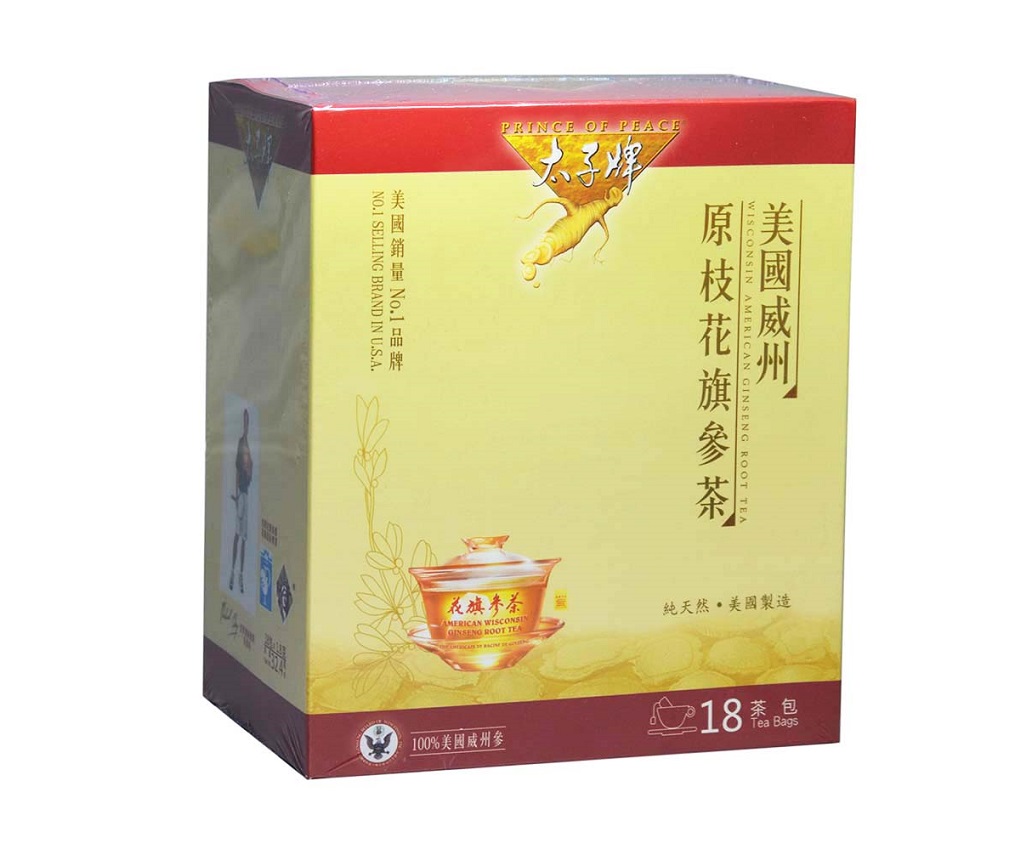 American Ginseng Root Tea (18 tea bags)