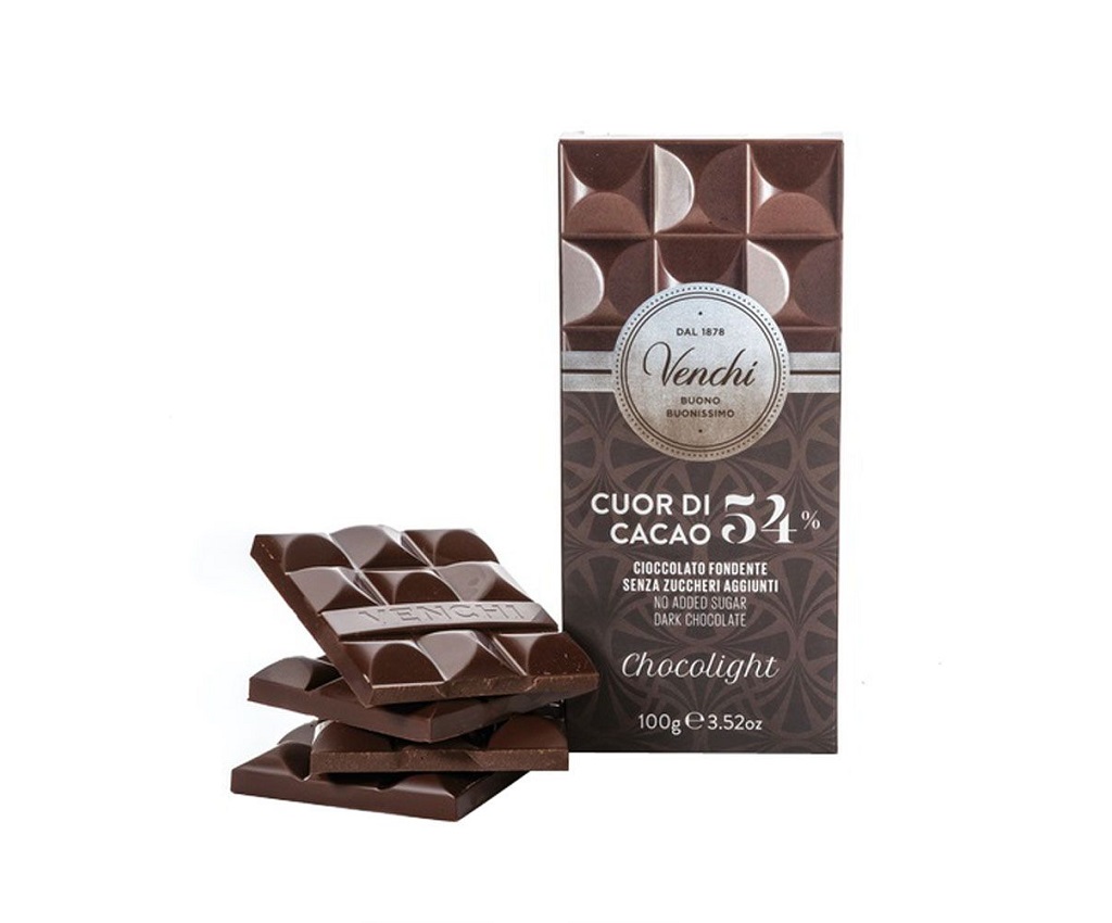 Dark Chocolate Bar 54% Chocolight 100g