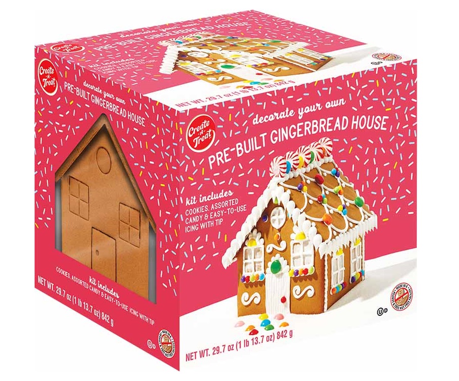 Decorate Your Own Prebuild Gingerbread House Kit 842g (CT0961)