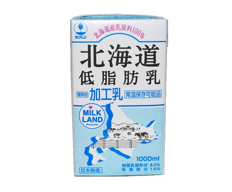 Hokkaido Low Fat Milk Beverage 1L
