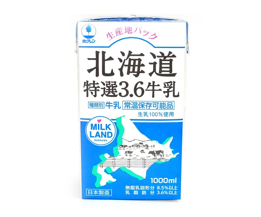 北海道特選 3.6 牛乳 1L
