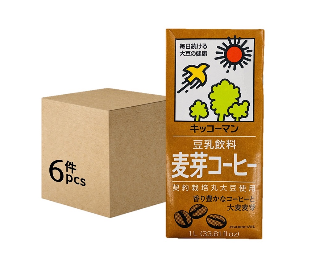 Coffee Flavored Soymilk 1L (6 packs)