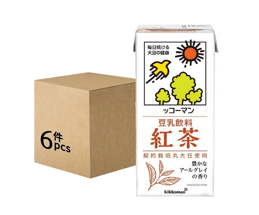 伯爵紅茶味豆乳 1L (6盒)