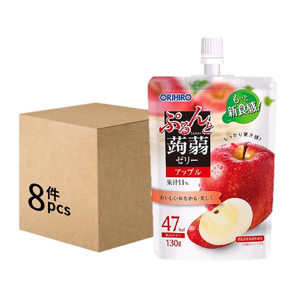 Konhac Apple Jelly 130g (8 packs)