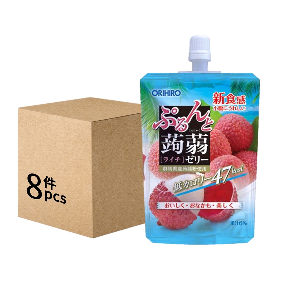 荔枝蒟蒻啫喱 130g (8包)