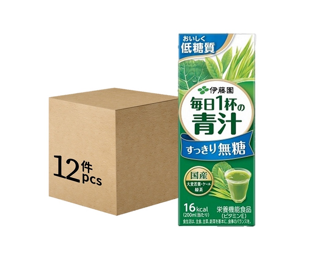 Daily Green Juice (no sugar added) 200ml (12 packs/case)