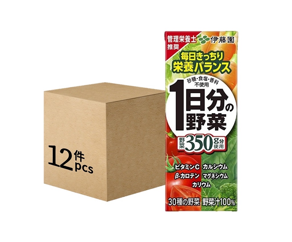 一日所需之野菜汁 200ml (12盒/箱)