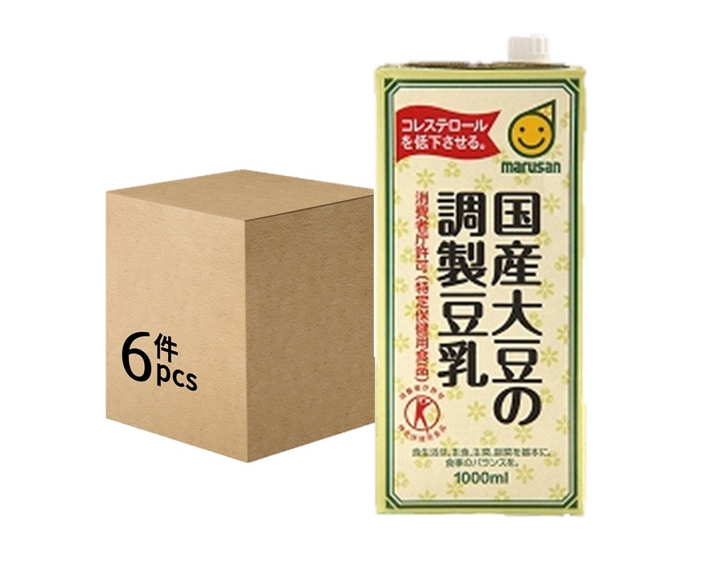 國產大豆調製豆乳 1L (6盒)