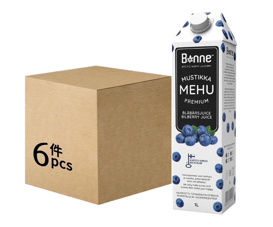 藍莓果汁飲品 1L (6件/箱)