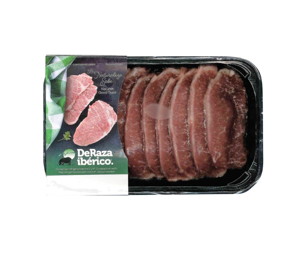 Spanish Frozen Pre-sliced Iberico Pork Loin 240g