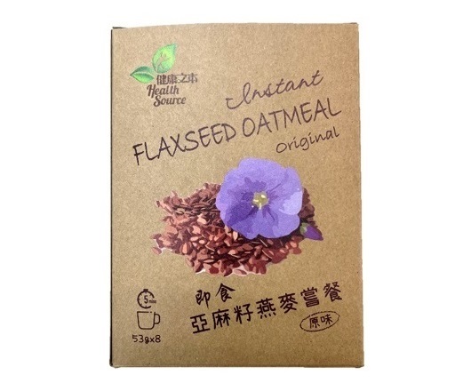 Instant Flaxseed Oatmeal (Original) 53g x 8 bags