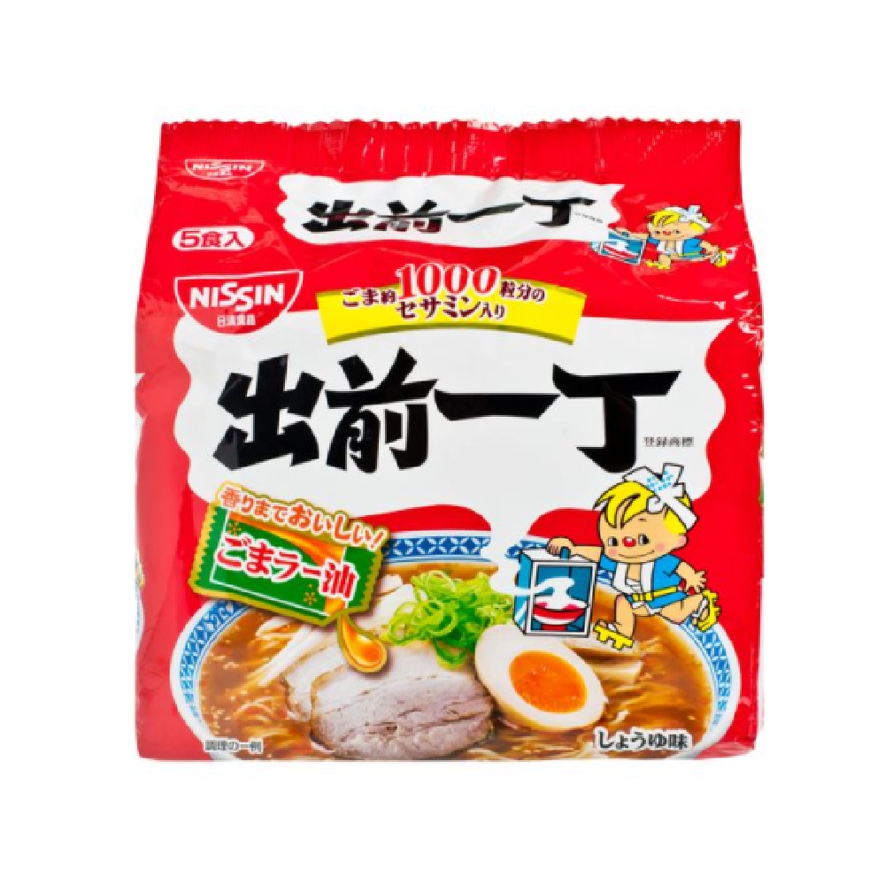 (Japan) Demae Itcho Goma Shoyu (5 packs)