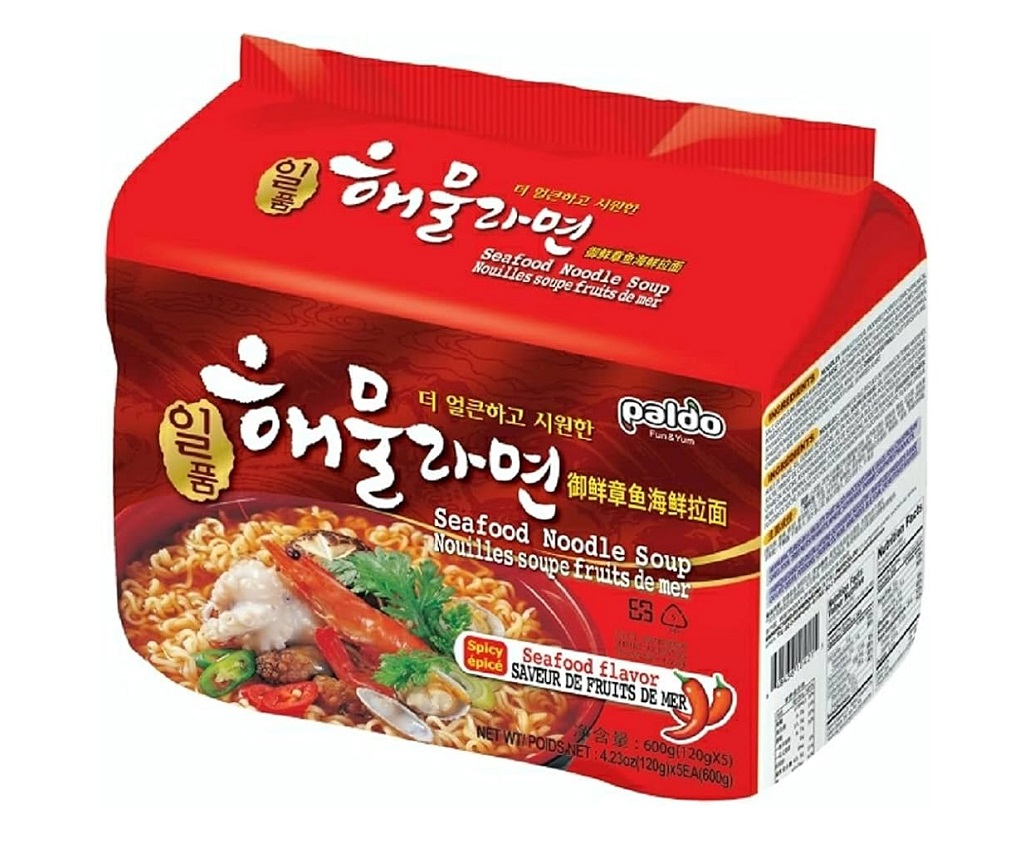 Ilpoom Seafood Noodle (5packs) 600g