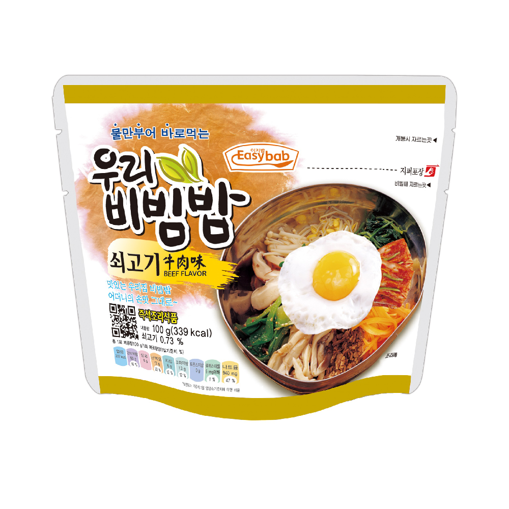 韓式滋味即食拌飯 (牛肉味) 100g