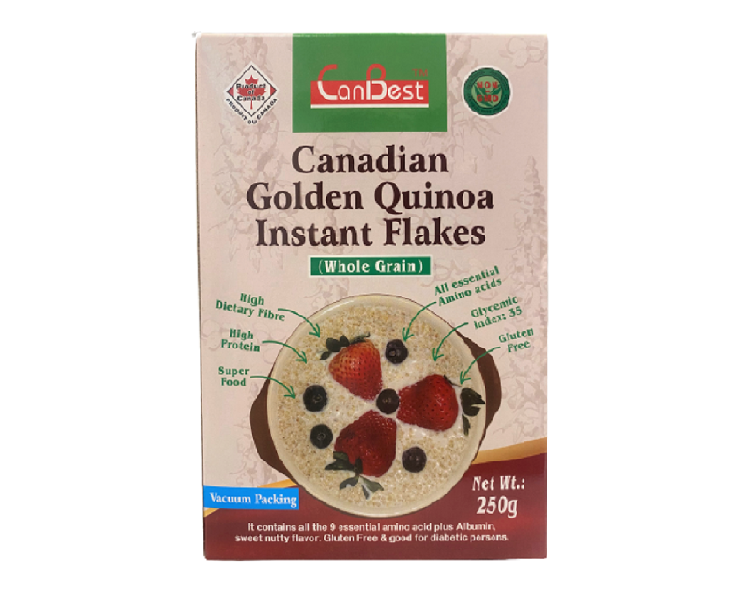Golden Quinoa Instant Flakes