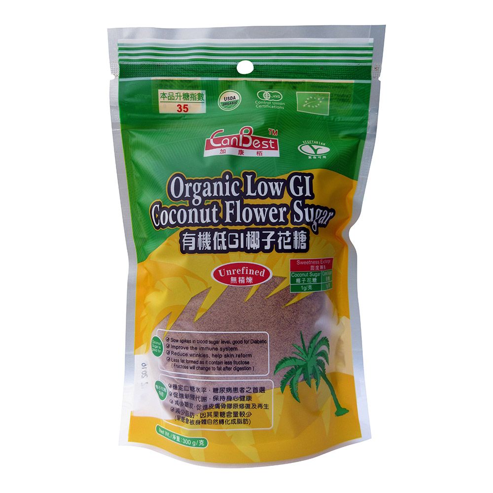 Organic Low GI Coconut Flr Sugar 300g