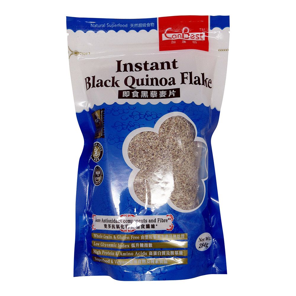 Instant Black Quinoa Flakes 284g