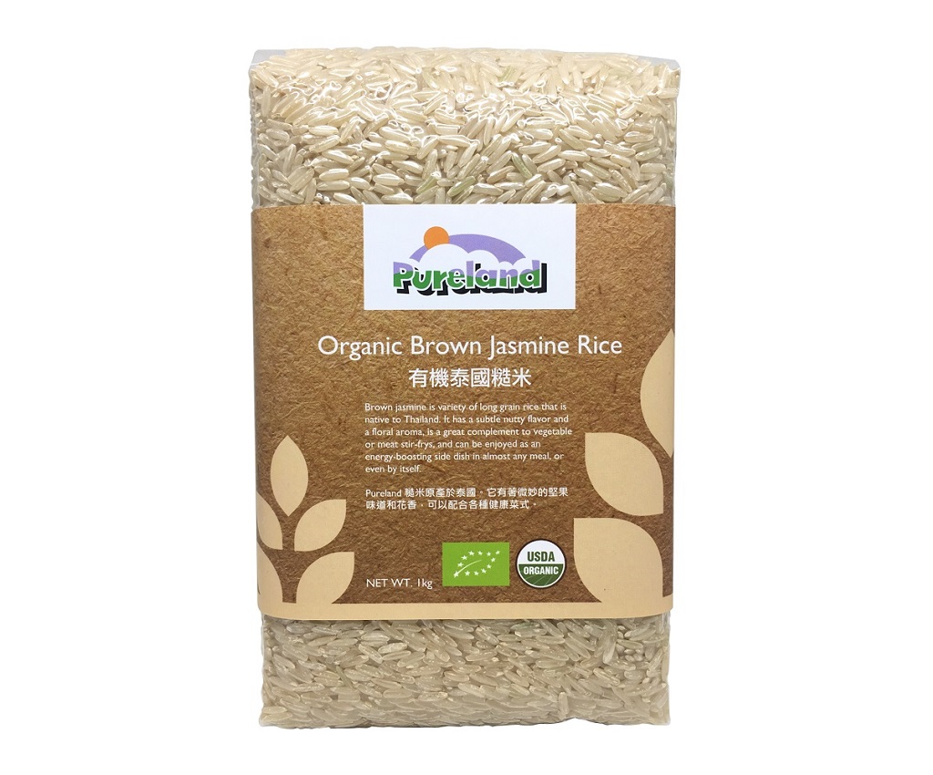 Organic Jasmine Brown Rice 1kg