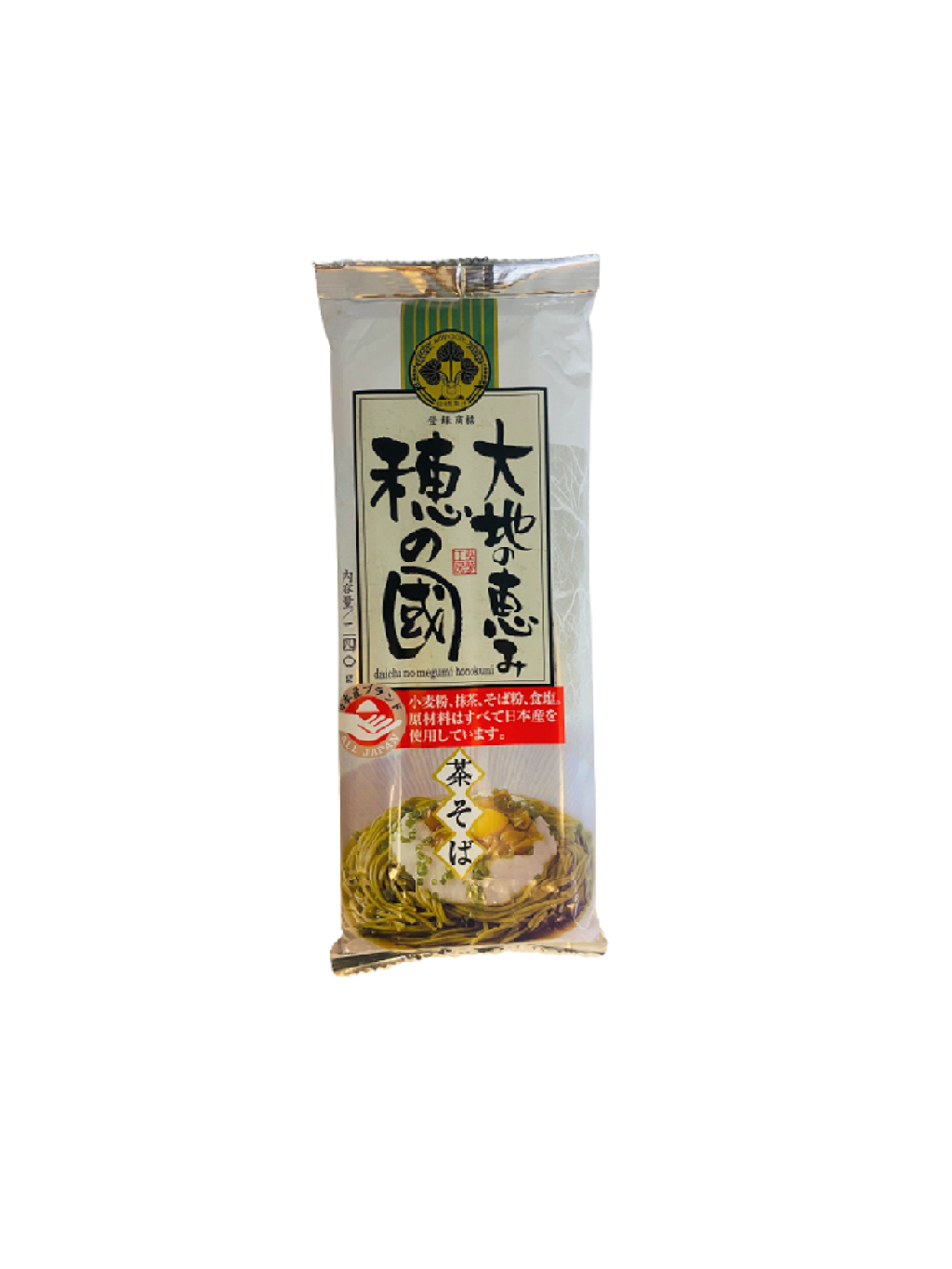 Daichi no Megumi Tea Soba Noodles 240g