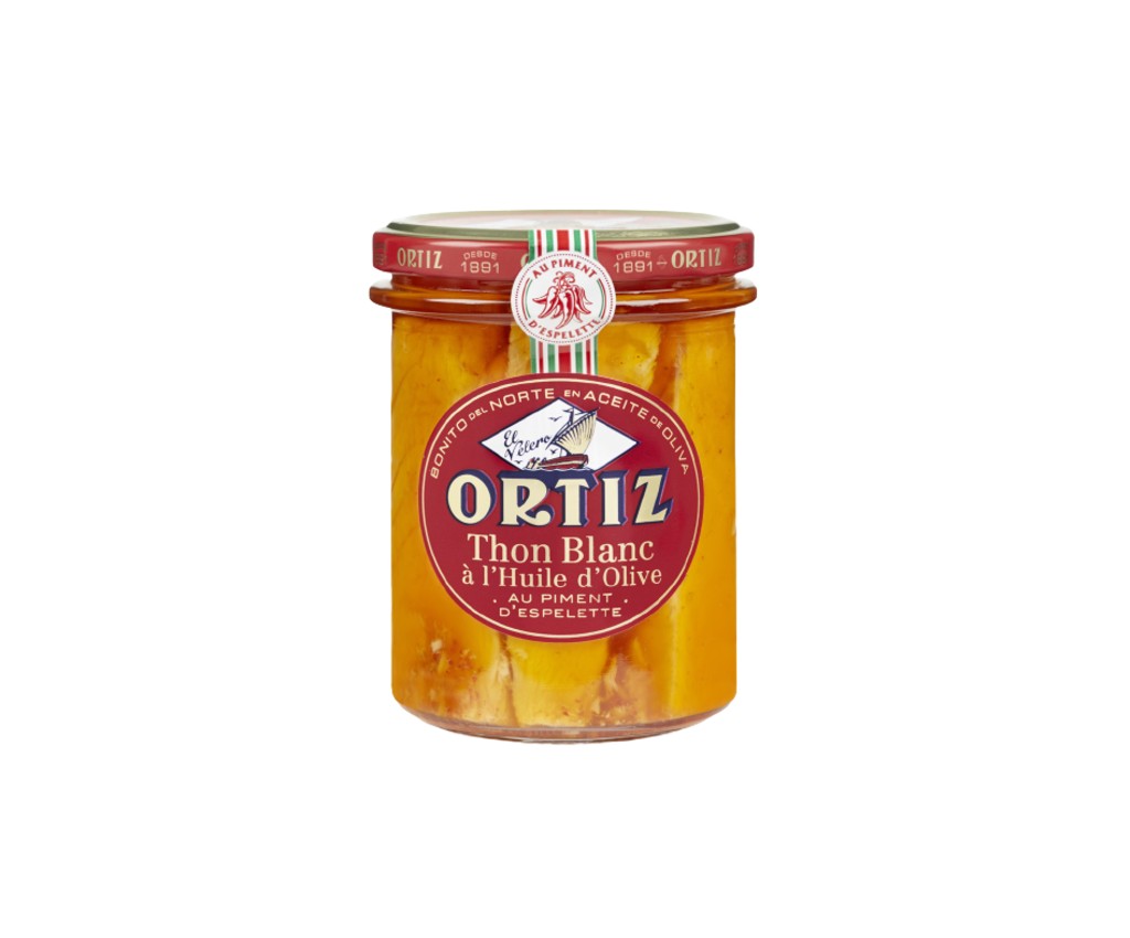 辣椒橄欖油浸白鮪魚 270g (瓶裝)