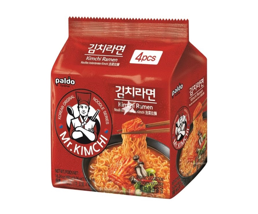 Mr Kimchi Kimchi Ramen (4packs) 460g