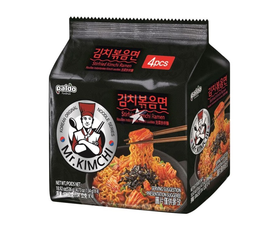 Mr Kimchi Stirfried Kimchi Ramen (4packs) 536g