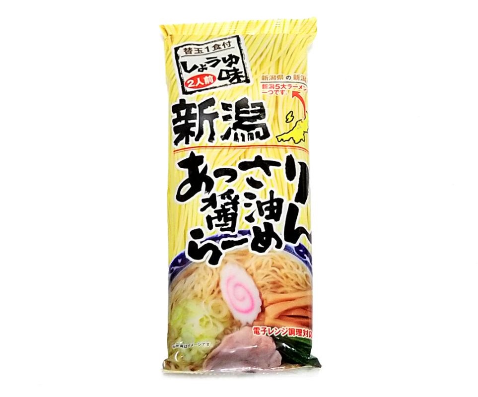 Nigata Assari Shoyu Ramen (for 2 persons) 300g