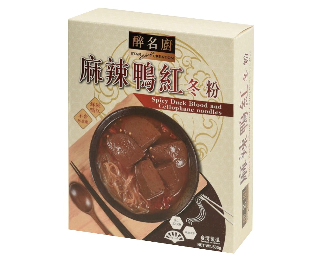 Spicy Duck Blood &amp; Cellophane Noodles 535g