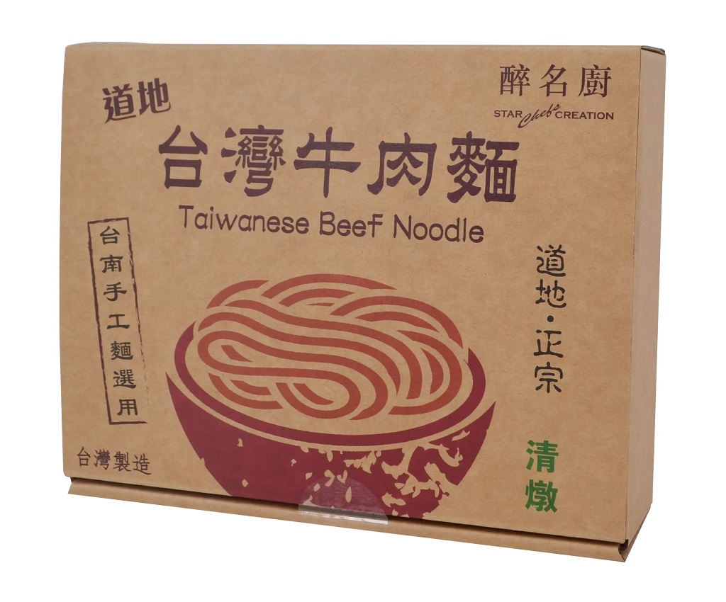 台灣清燉牛肉乾麵 550g