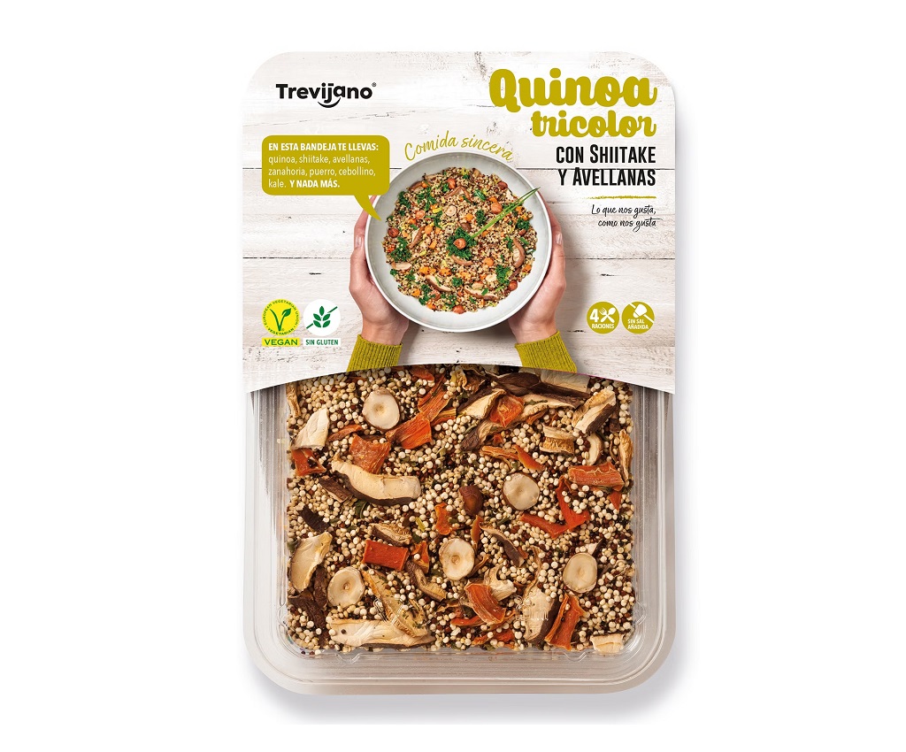 Tricolor Quinoa with Shiitake and Hazelnuts 250g