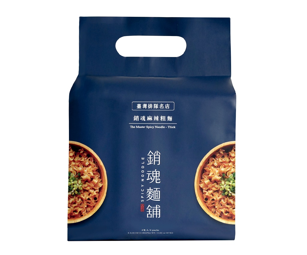 銷魂麻辣粗麵 (4包/袋)