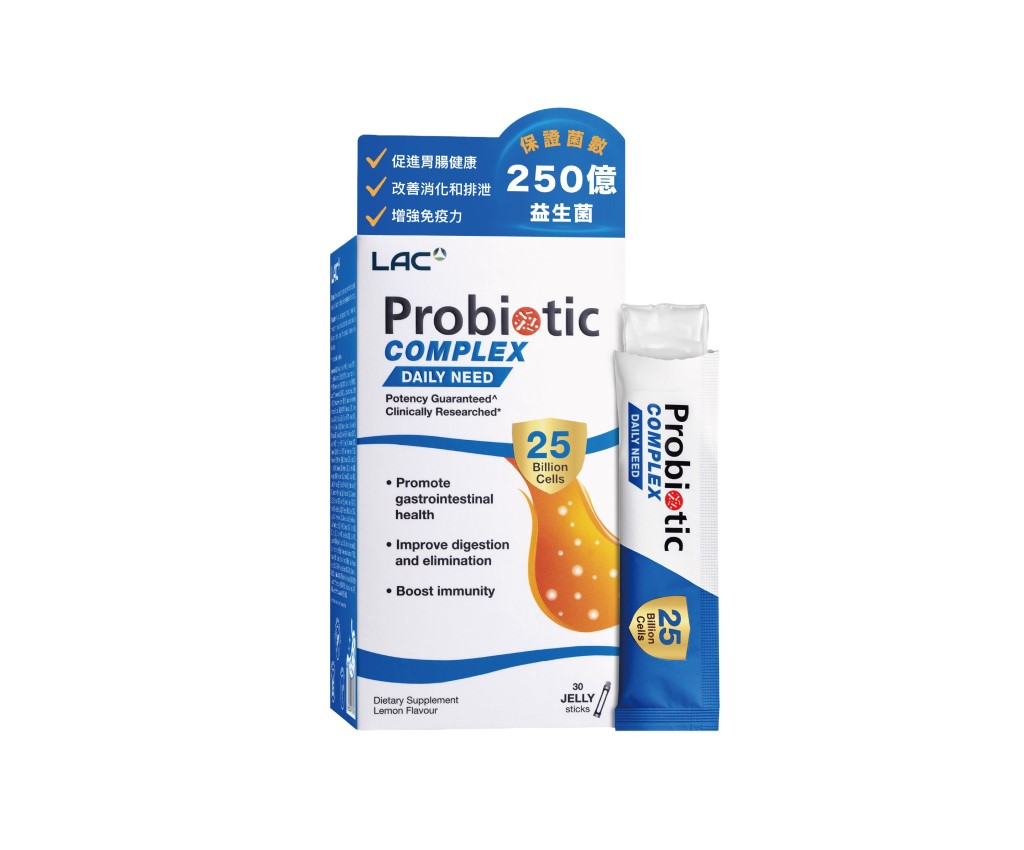 LAC Probiotic Complex 25 Billion Cells Jelly (30sticks)