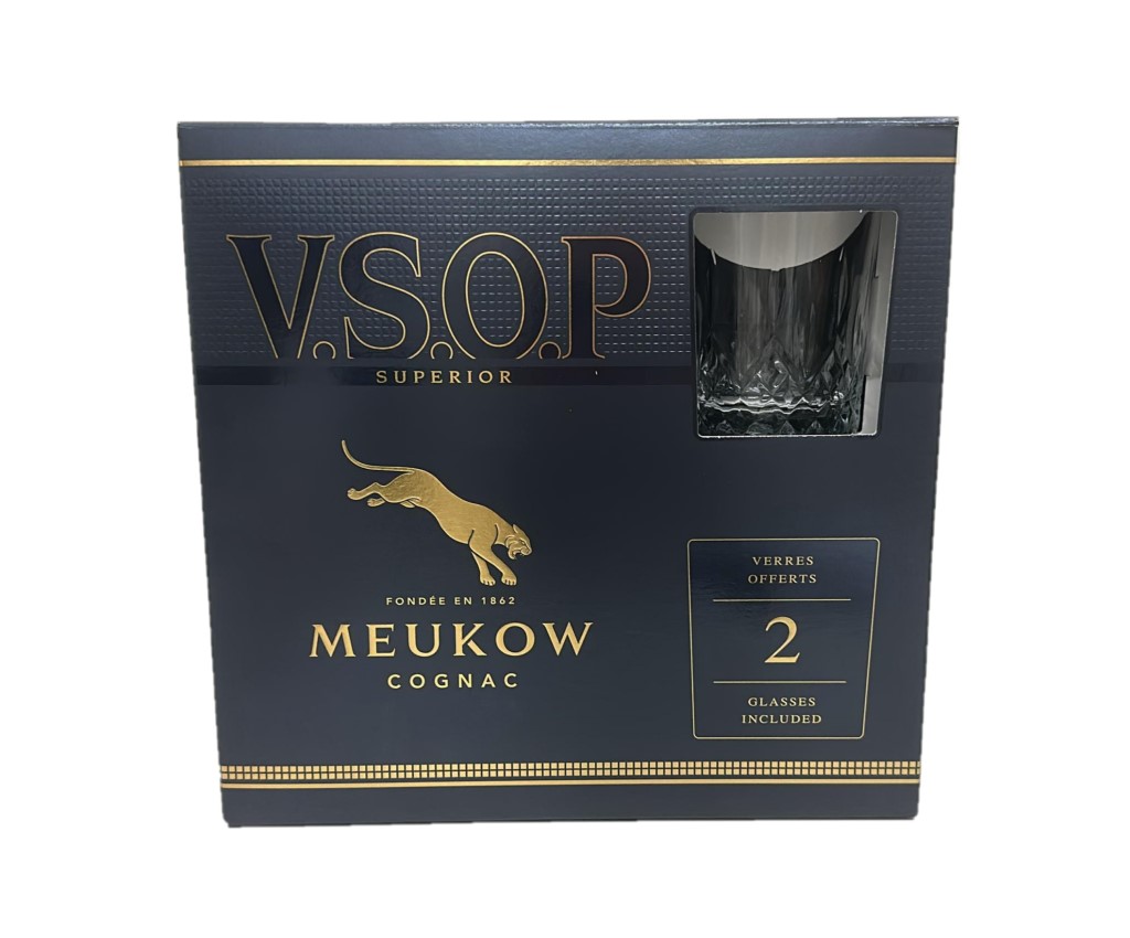 金豹 V.S.O.P 干邑連玻璃杯禮盒 700ml