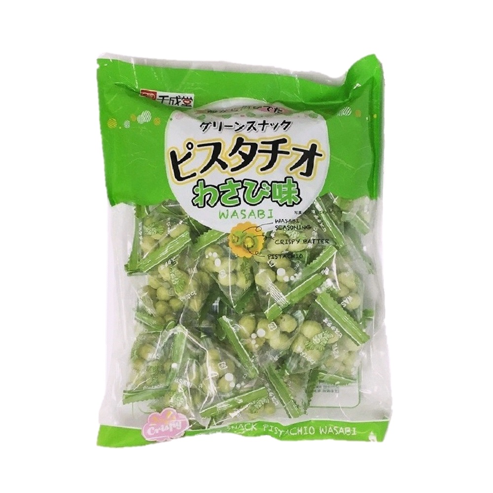 Green Snack Pistacho Wasabi 90g