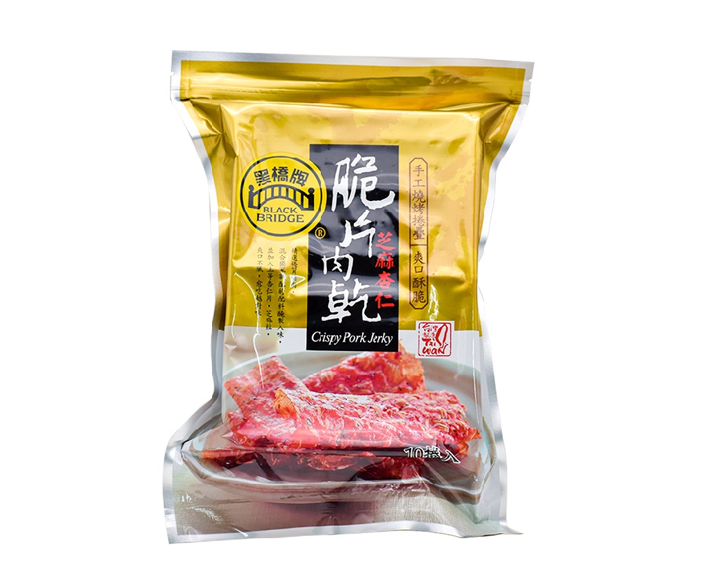 Crisp Pork Jerky w/ Almond and Sesame 70g