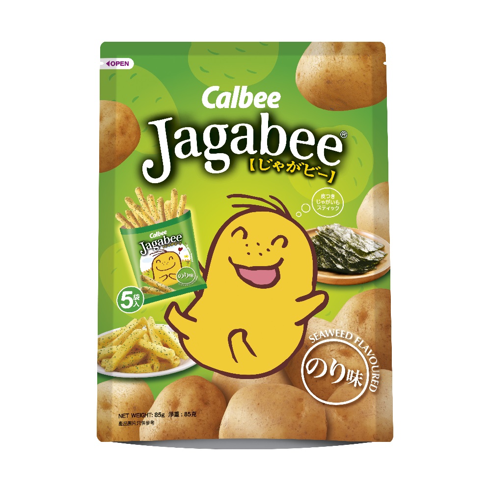 Jagabee Potato Sticks Seaweed Favour Pouch (5 bags) 85g